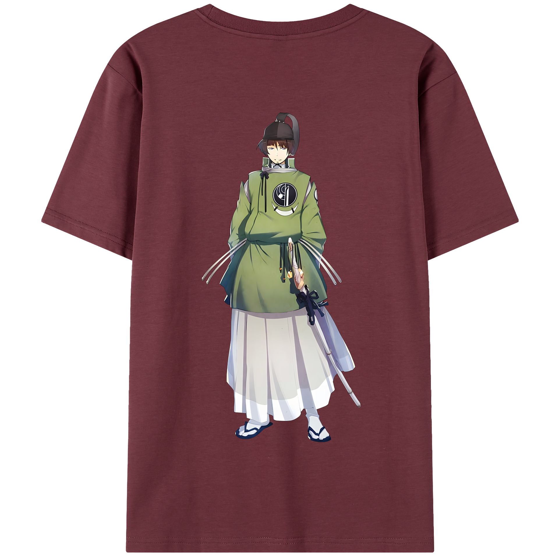 （画像用） 刀剣乱舞 Touken Ranbu 綿100％半袖Tシャツ（背面プリント）